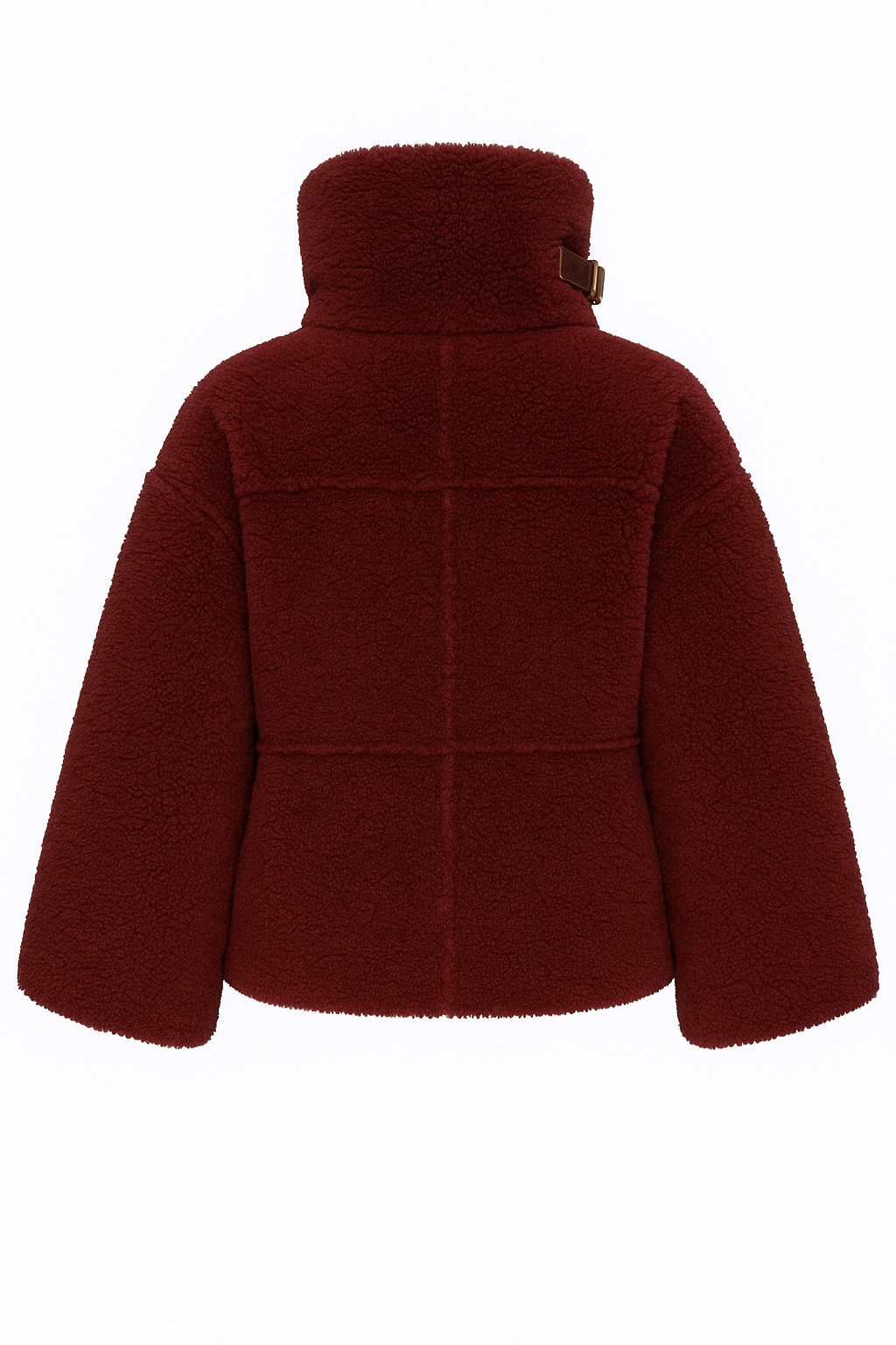 Von Emme – Burgundy Shearling Jacket