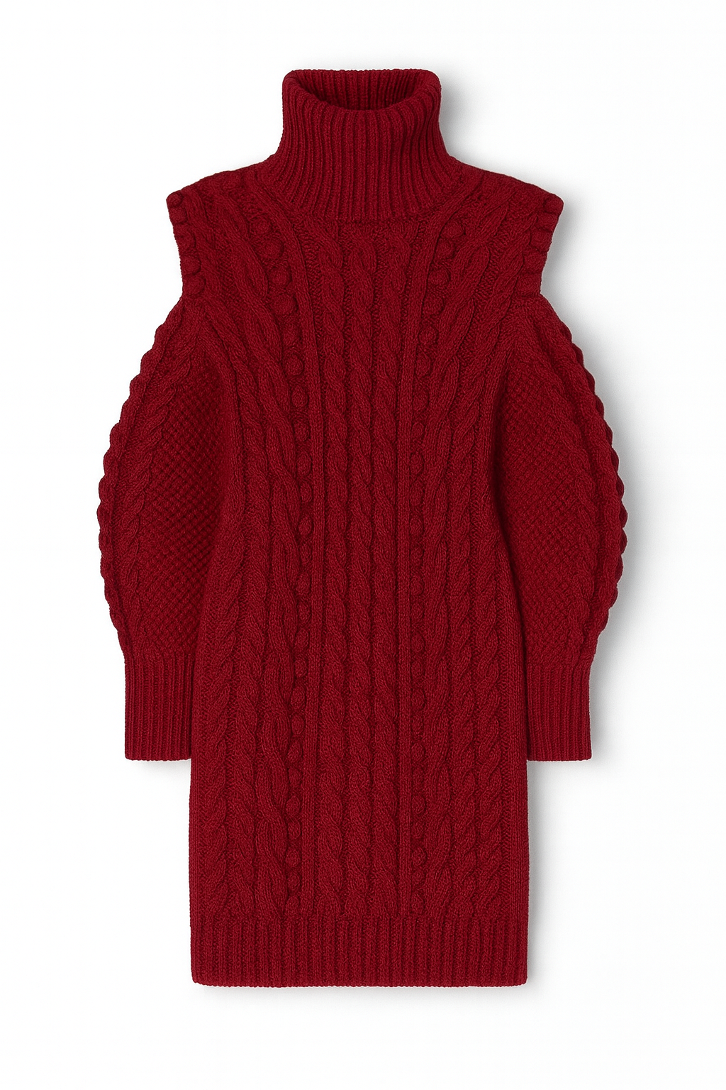 Cable-Knit Dress