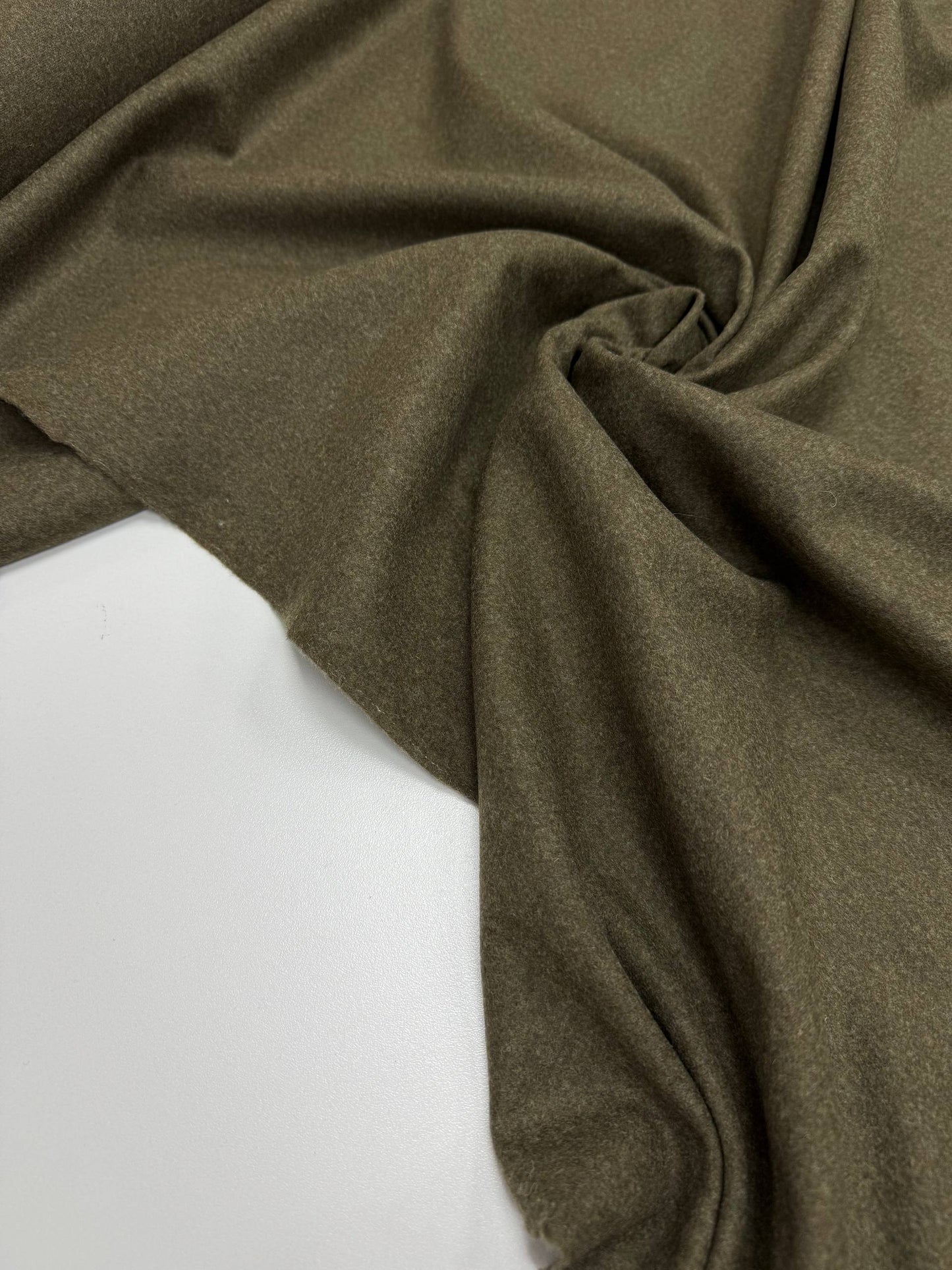Von Emme Olive Wool Oversized Blazer