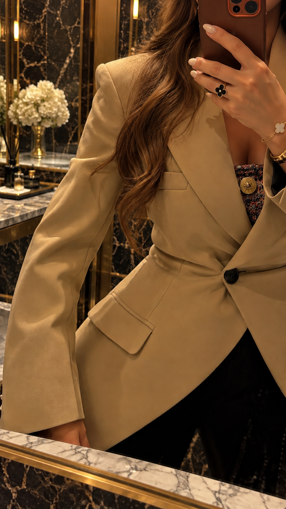 Desert Sand Tailored Blazer & Pants