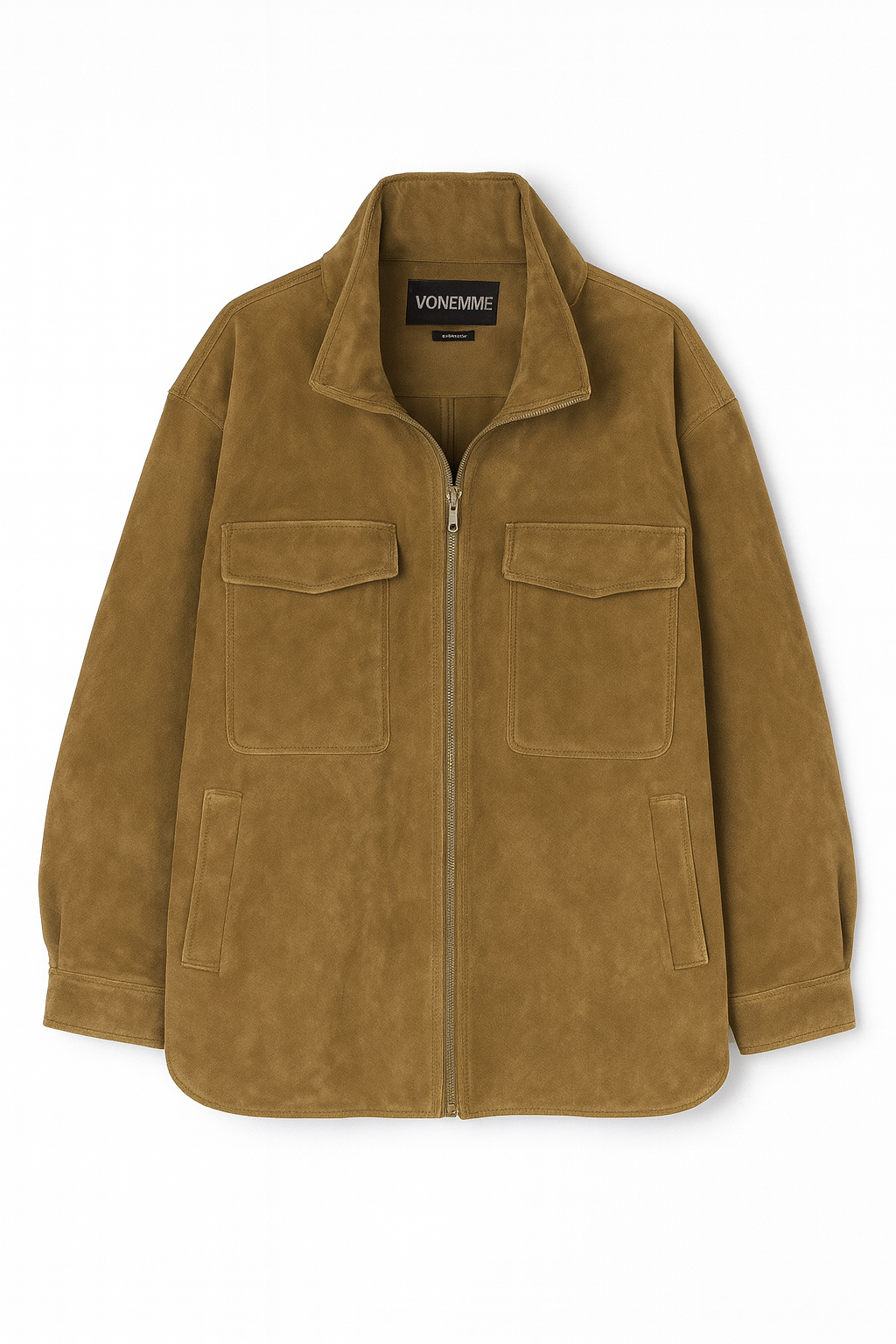 Suede Oversized Jacket