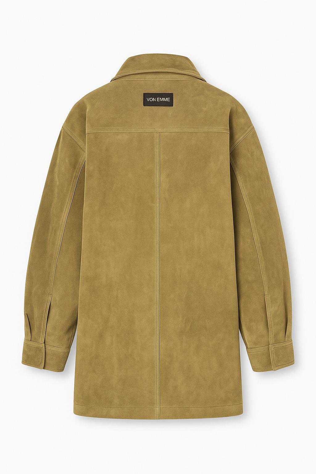 Suede Oversized Jacket