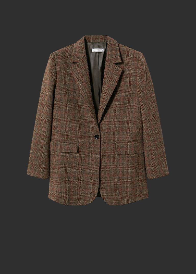 Von Emme Classic Wool Oversized Blazer