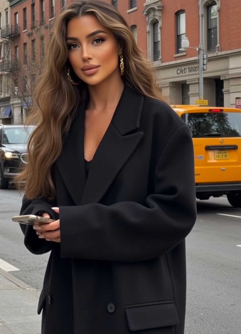 Von Emme – Classic Wool Belted Coat
