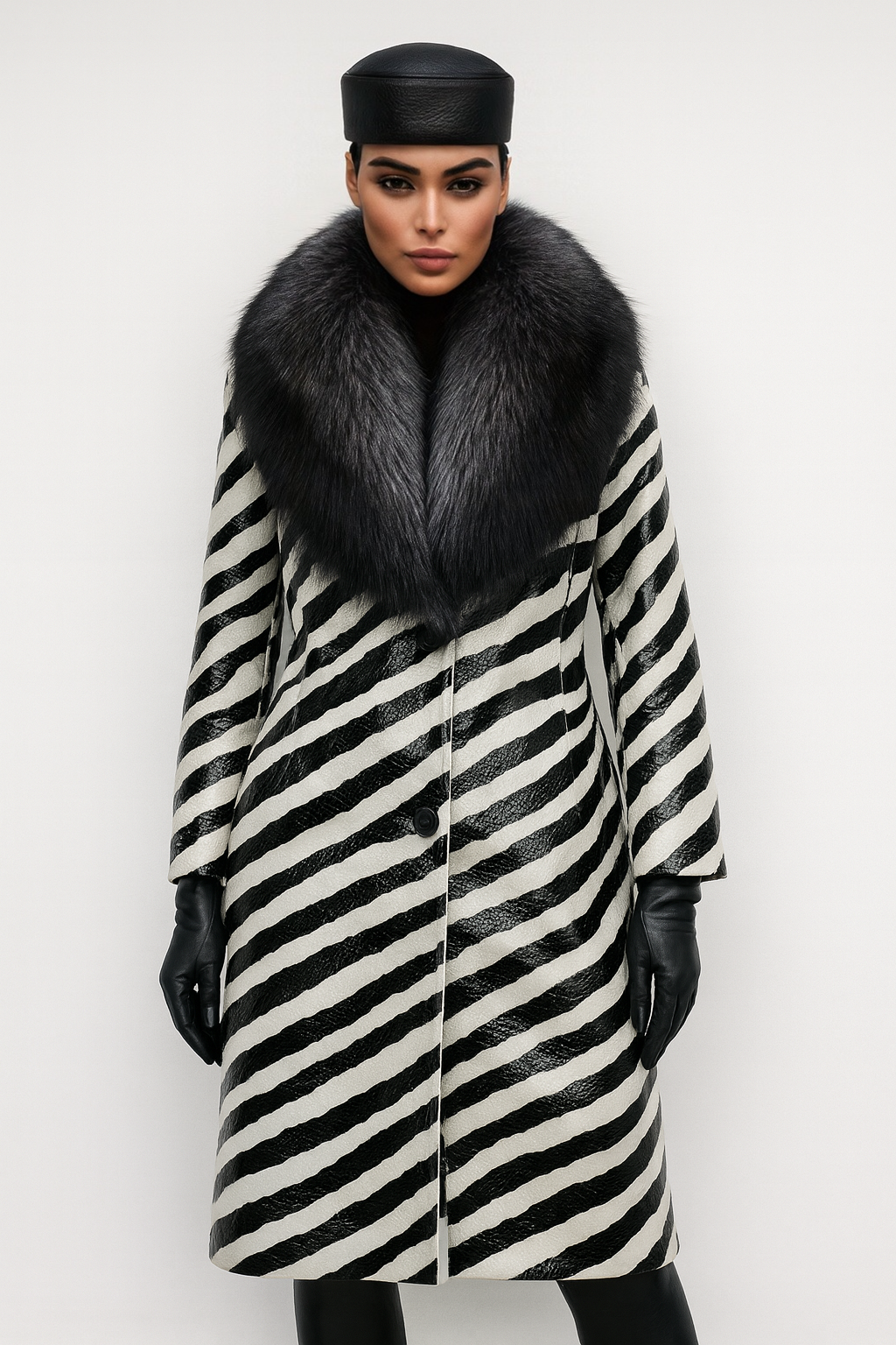 VON EMME – COAT ZEBRA CREOLE
