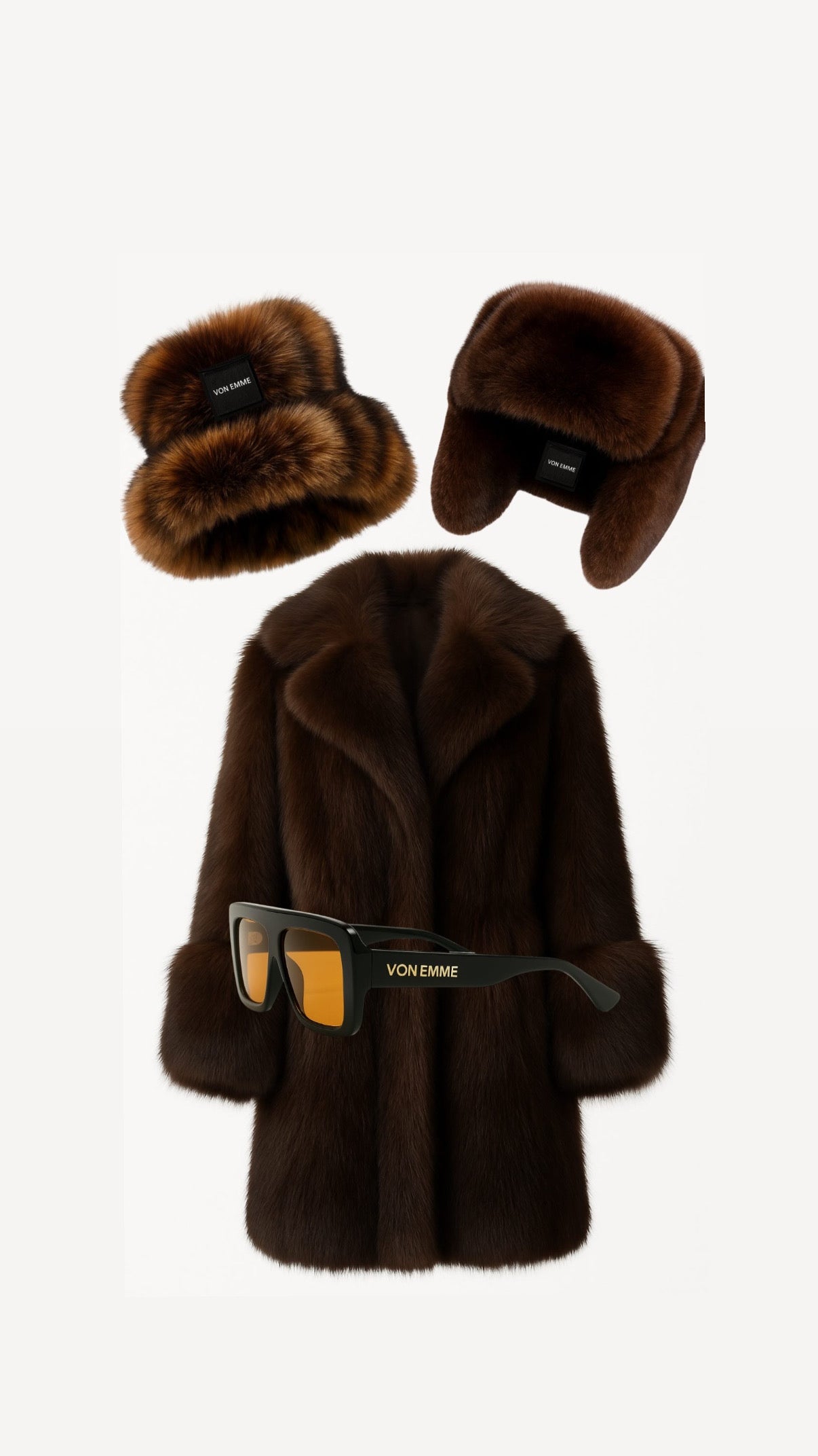 Von Emme – Luxe Faux Fur Ushanka