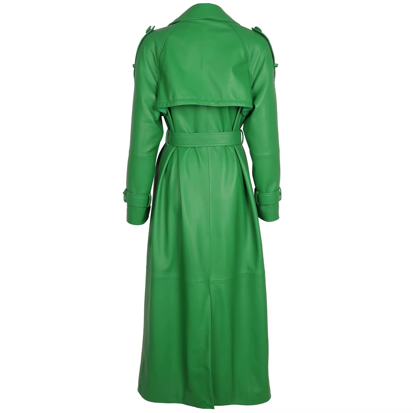 LONDON LEATHER COAT - VON EMME COLLECTION
