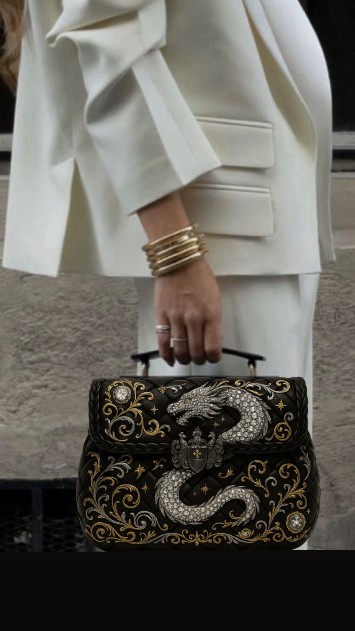 Von Emme – Dragon Crest Bag