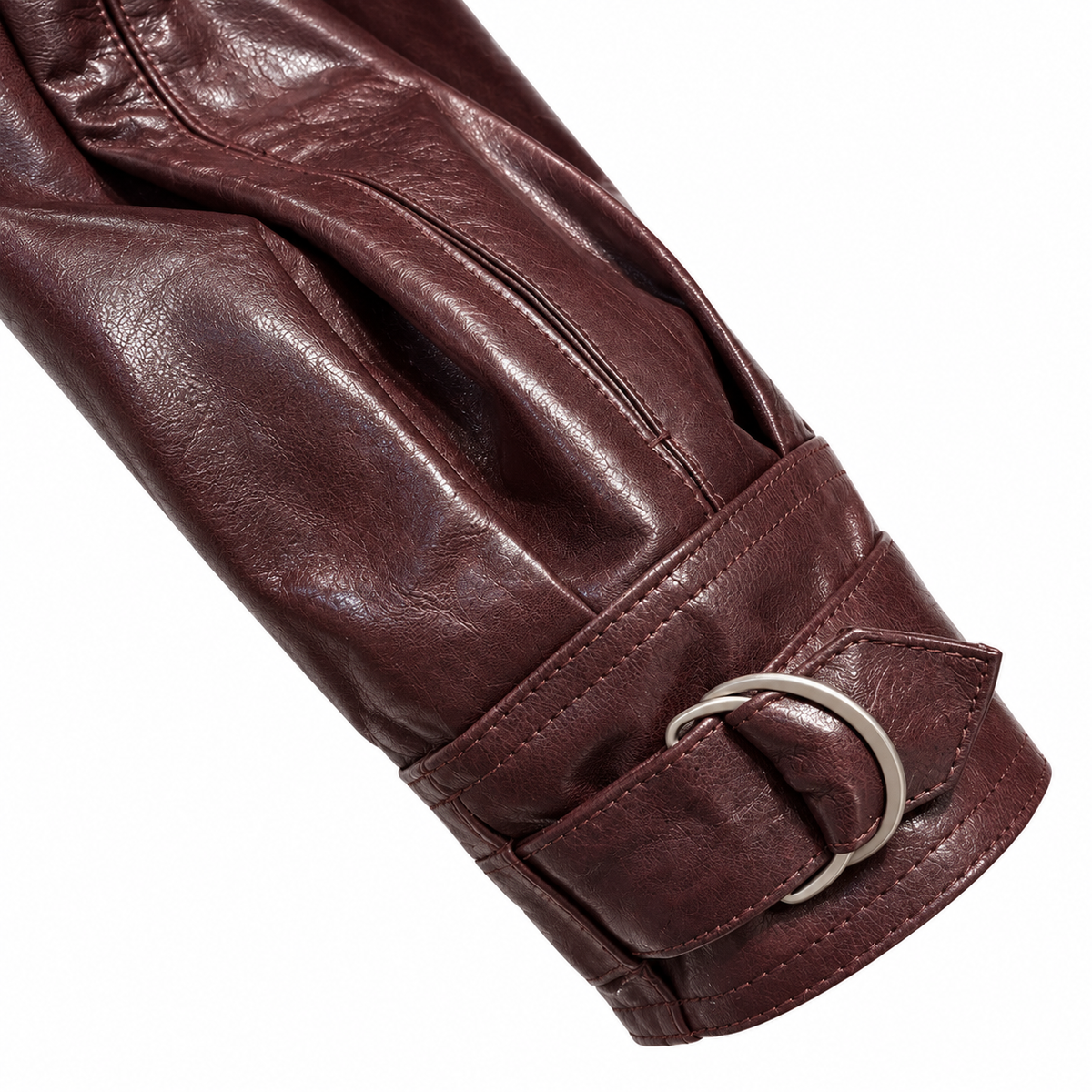 THE NOIR LEATHER JACKET | Women’s Genuine Sheepskin Belted Leather Jacket