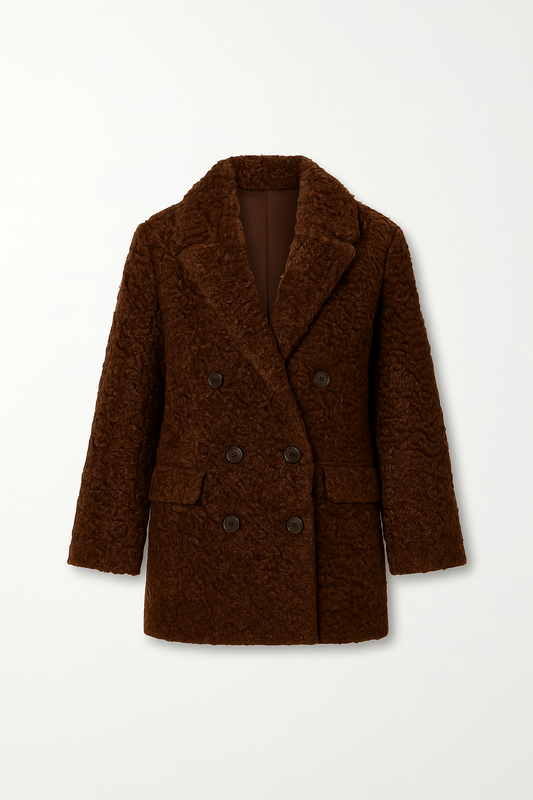 VON EMME – Chocolate Karakul Coat