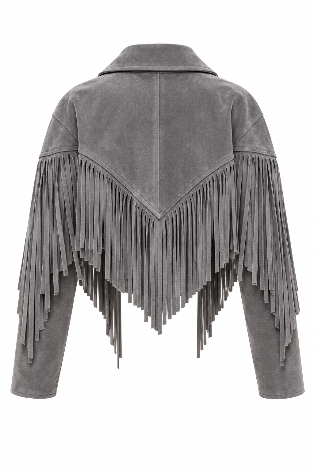 THE SIENNA FRINGE SUEDE JACKET