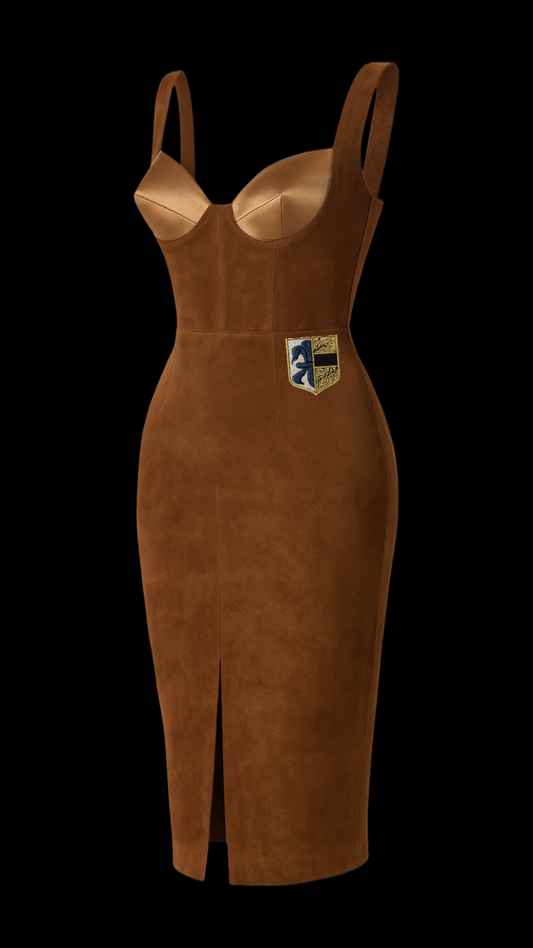 VON EMME – The Iconic Suede Dress