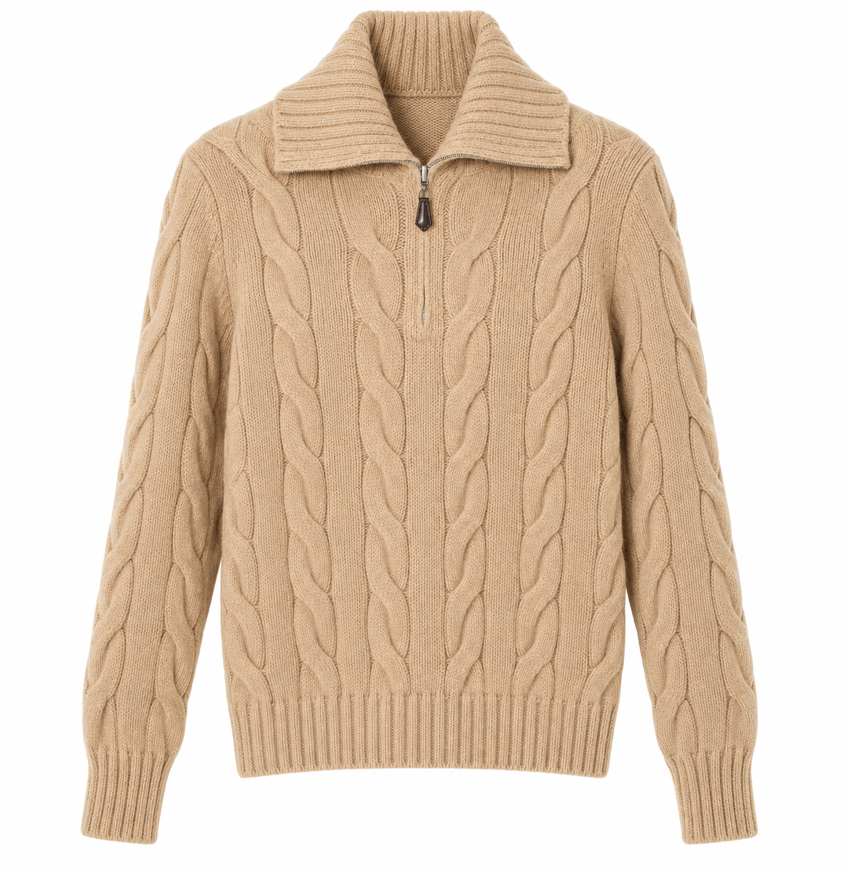 The Heritage Cable-Knit Cashmere Sweater