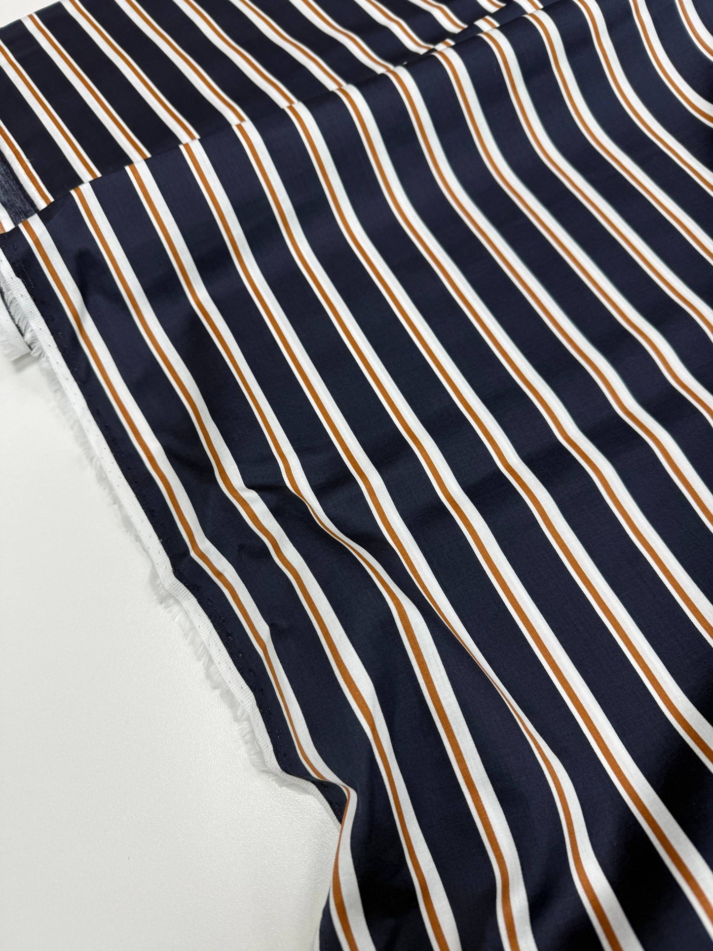 Von Emme Wool Striped Maxi Skirt