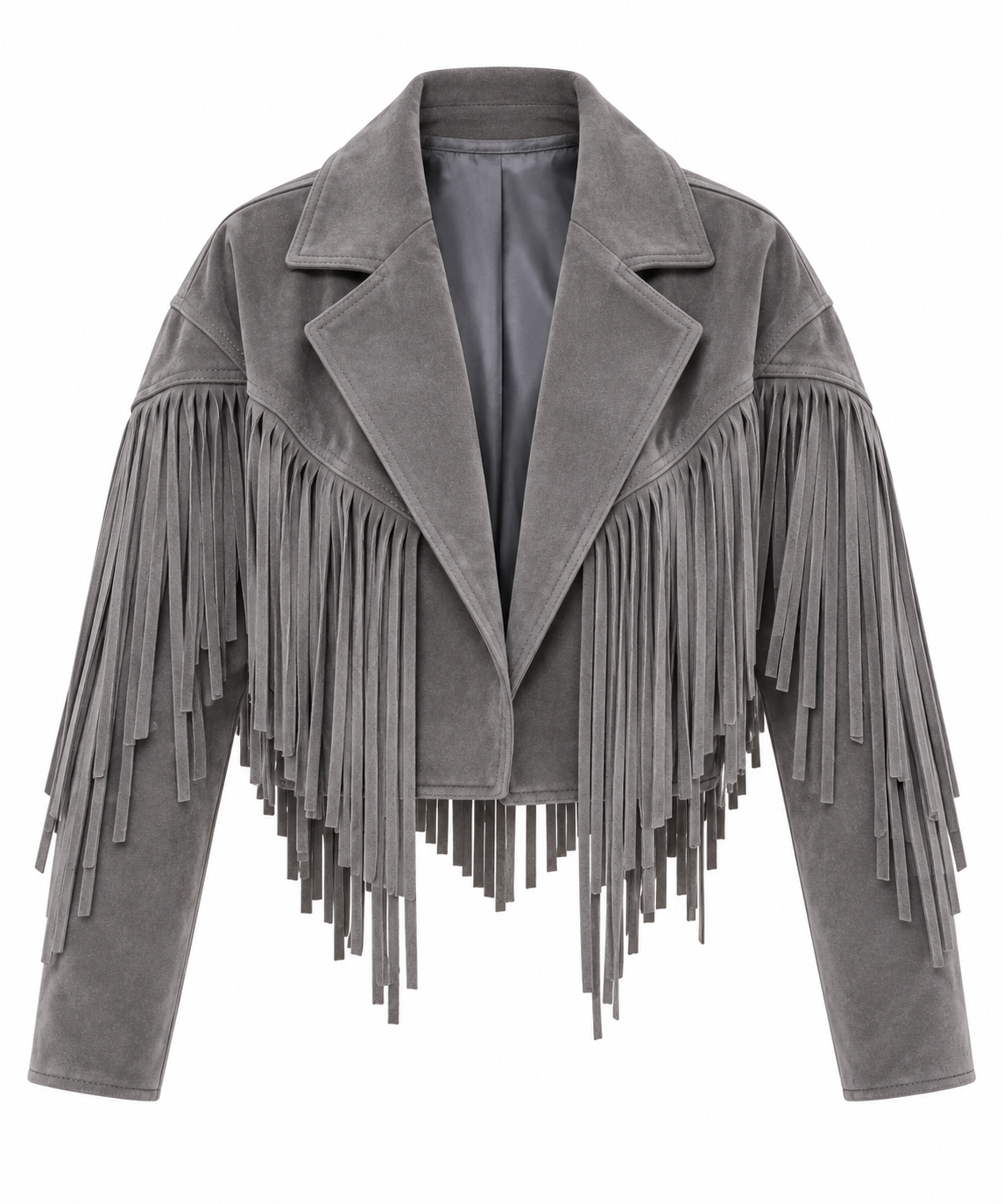 THE SIENNA FRINGE SUEDE JACKET