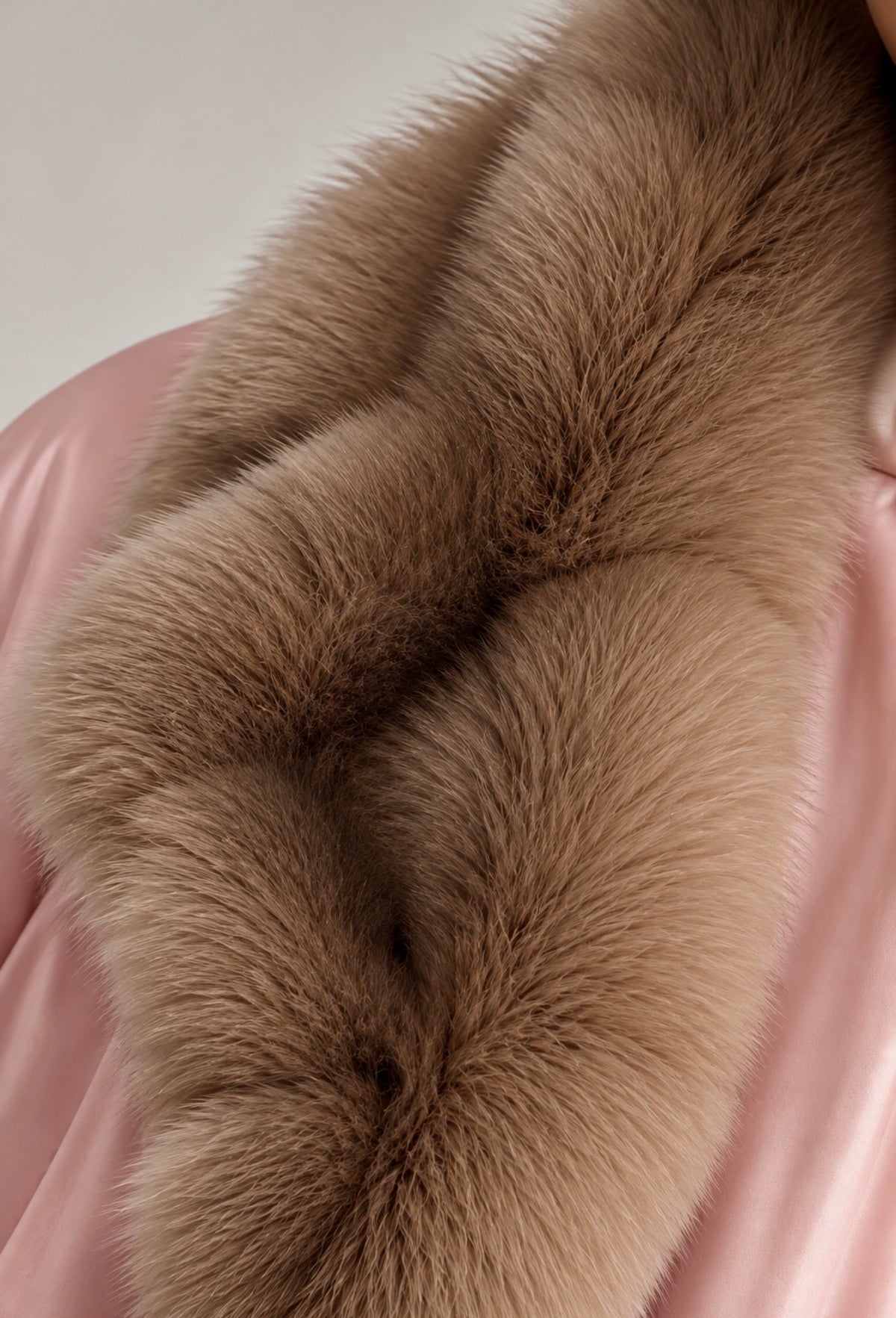 THE ROSÉ SABLE JACKET