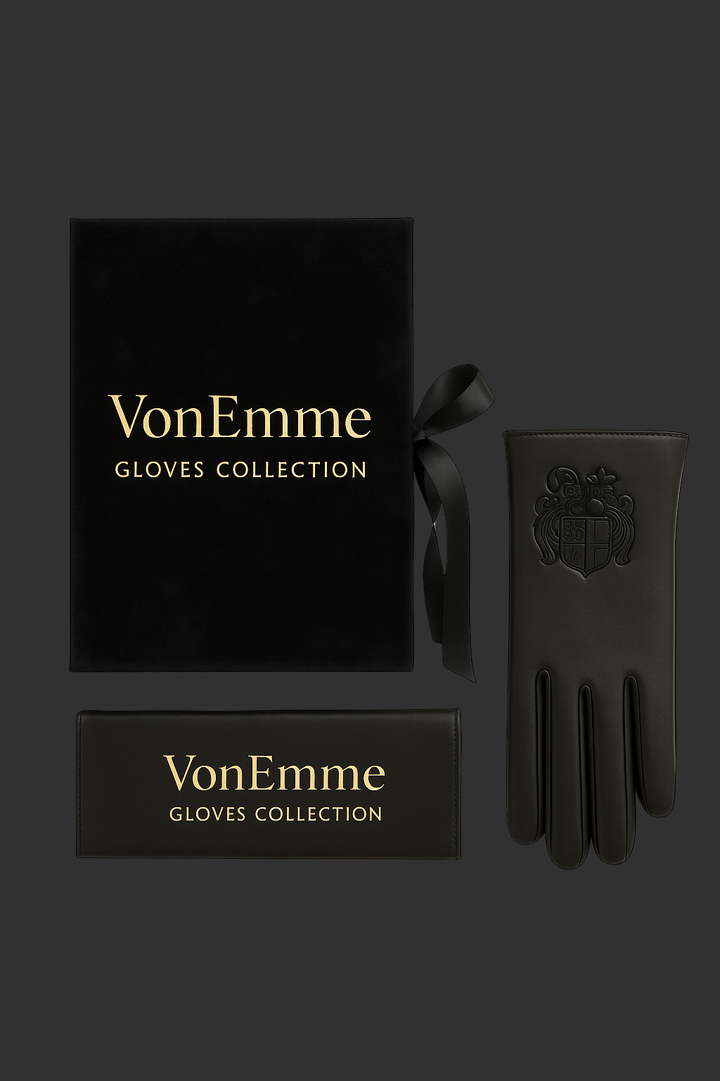 Von Emme Signature Crest Gloves
