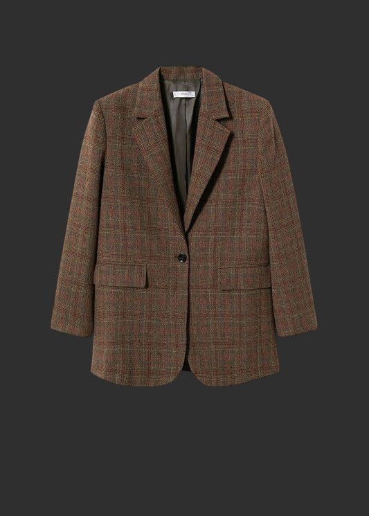 Von Emme Classic Wool Oversized Blazer