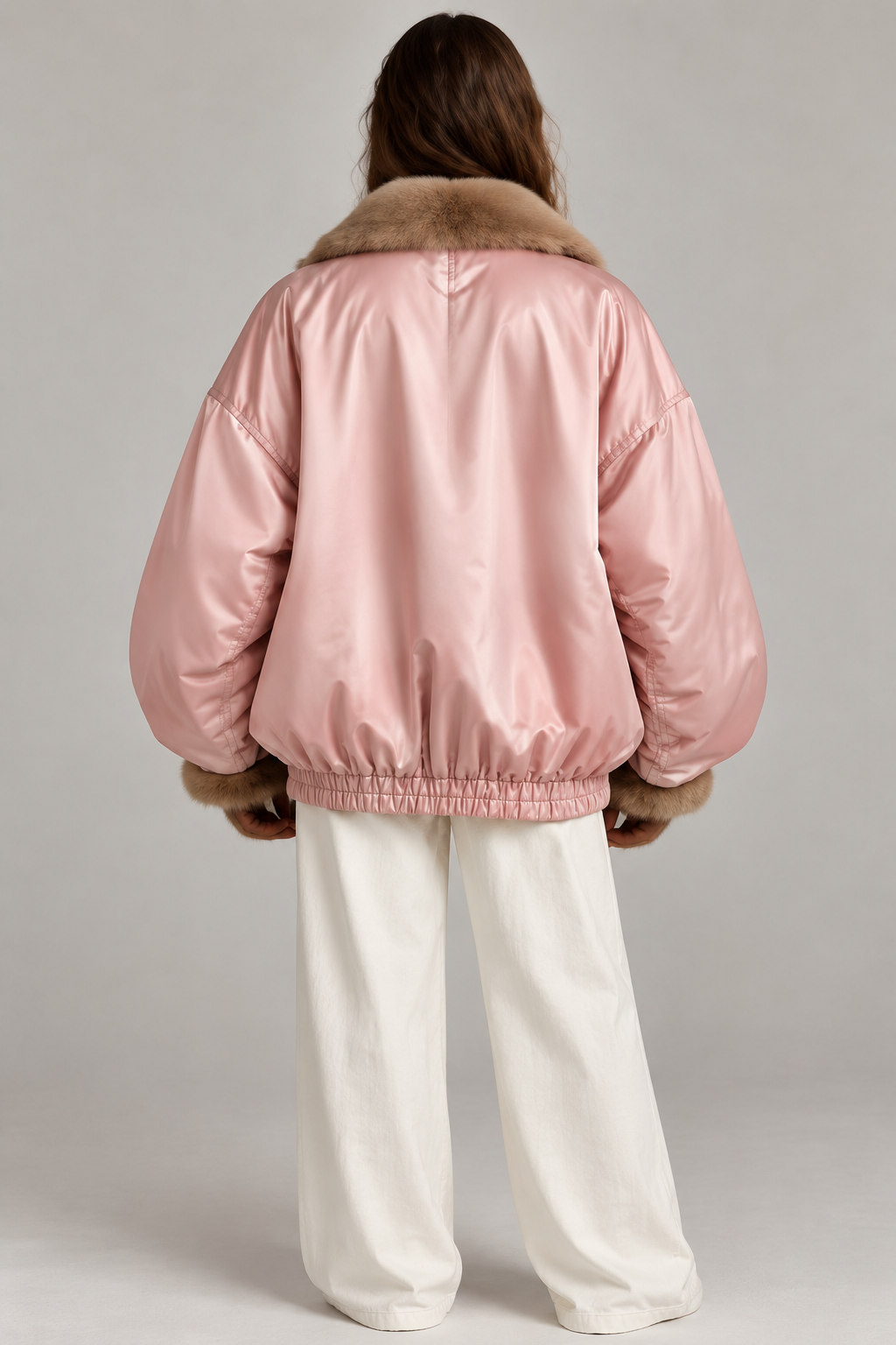 THE ROSÉ SABLE JACKET
