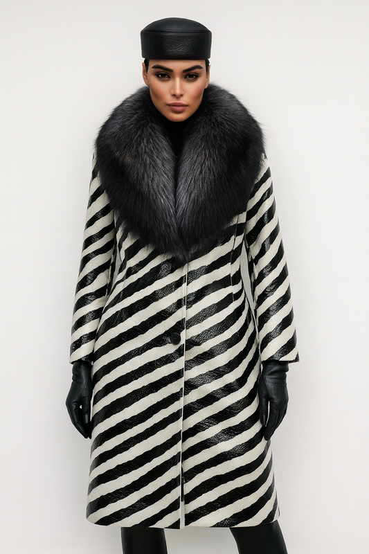VON EMME – COAT ZEBRA CREOLE