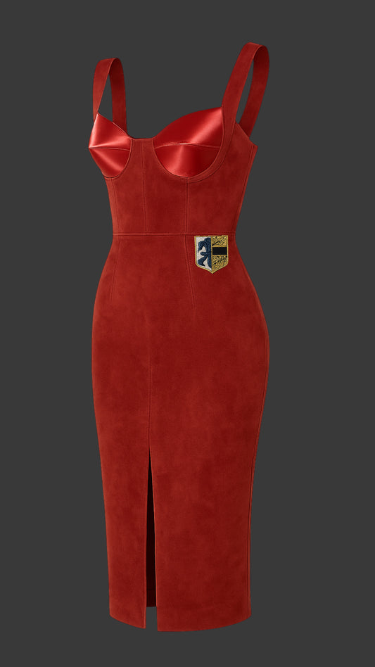 VON EMME – The Iconic Suede Dress