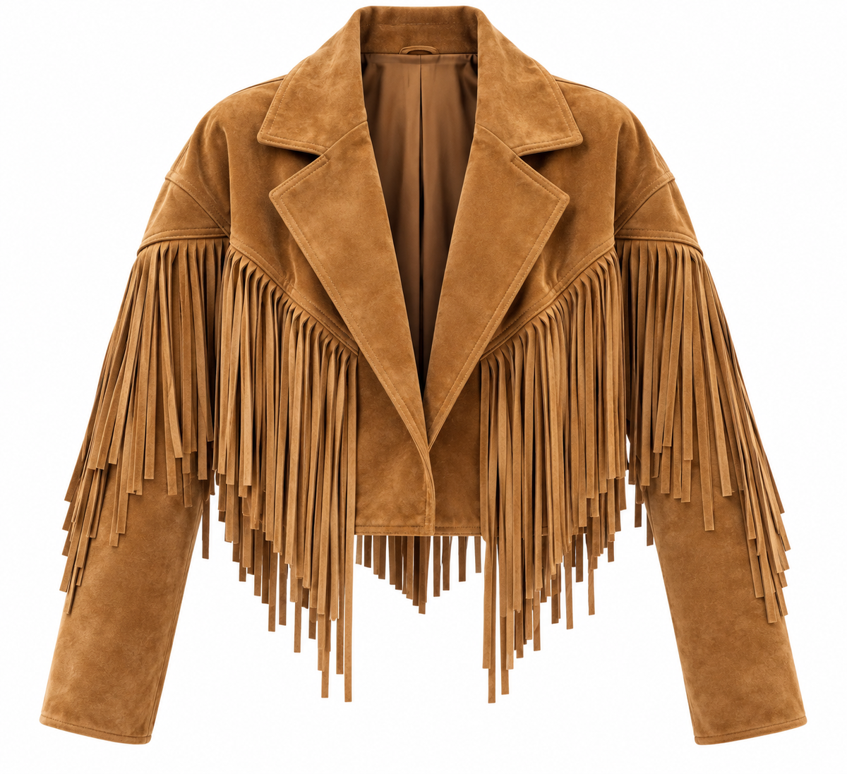 THE SIENNA FRINGE SUEDE JACKET