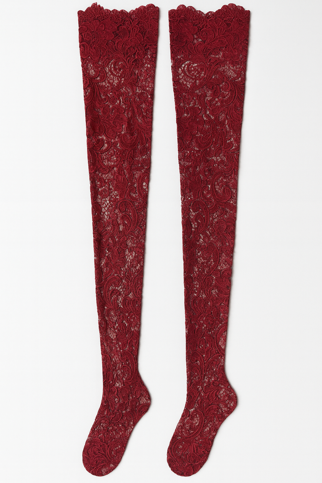 Lace Thigh-High Stockings