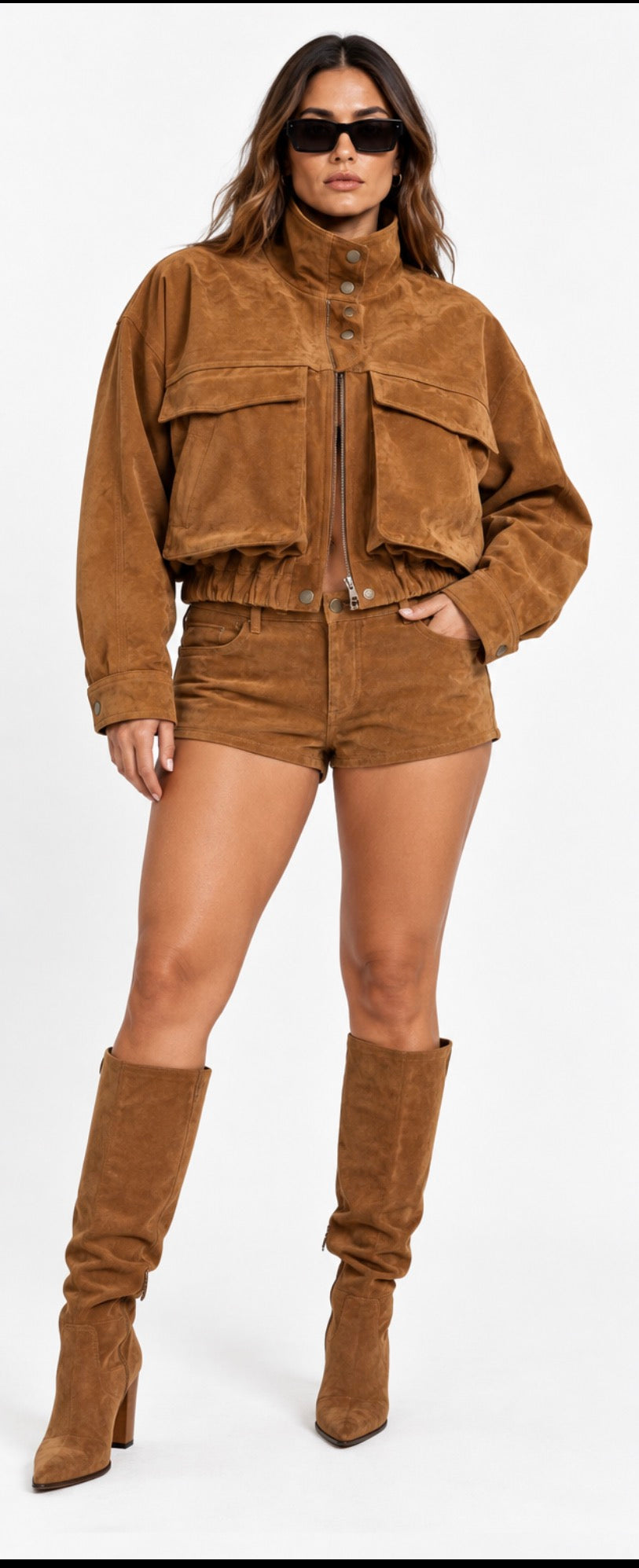 THE SLOANE SUEDE BOMBER