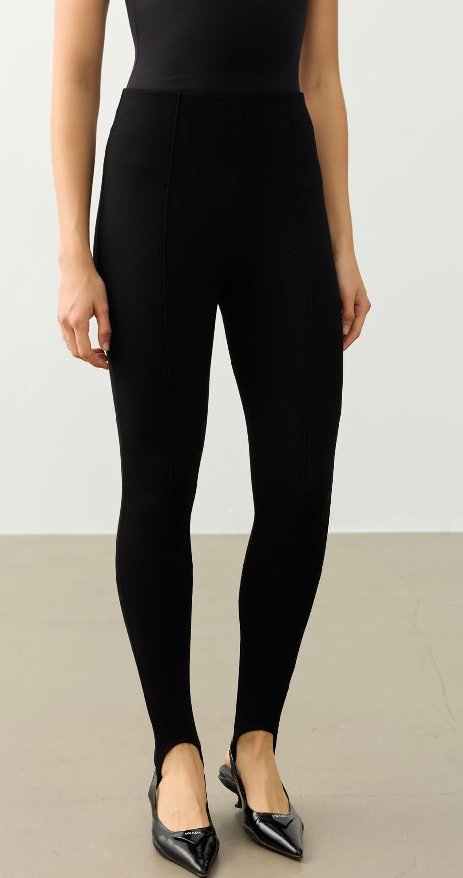 Premium Black Leggings Women | High-Waist Stretch Pants