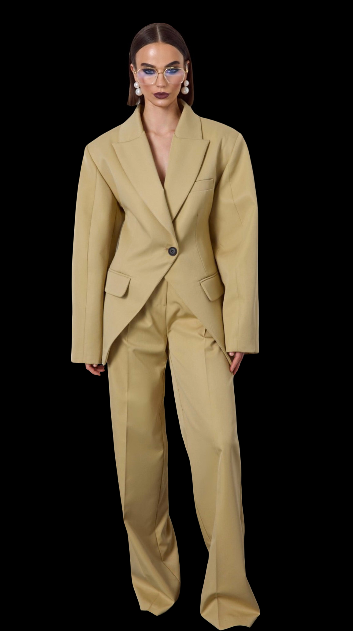 Desert Sand Tailored Blazer & Pants