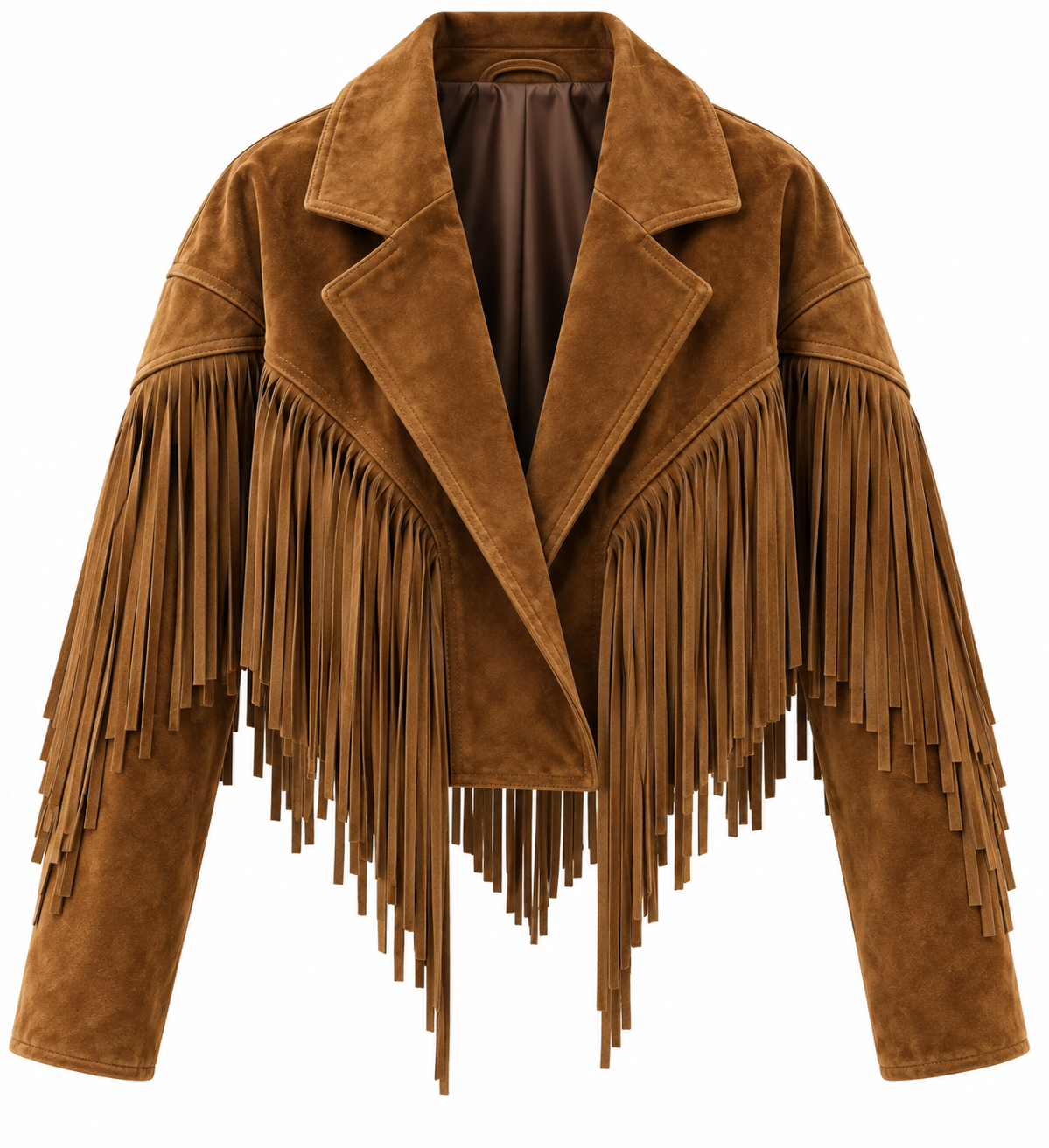 THE SIENNA FRINGE SUEDE JACKET