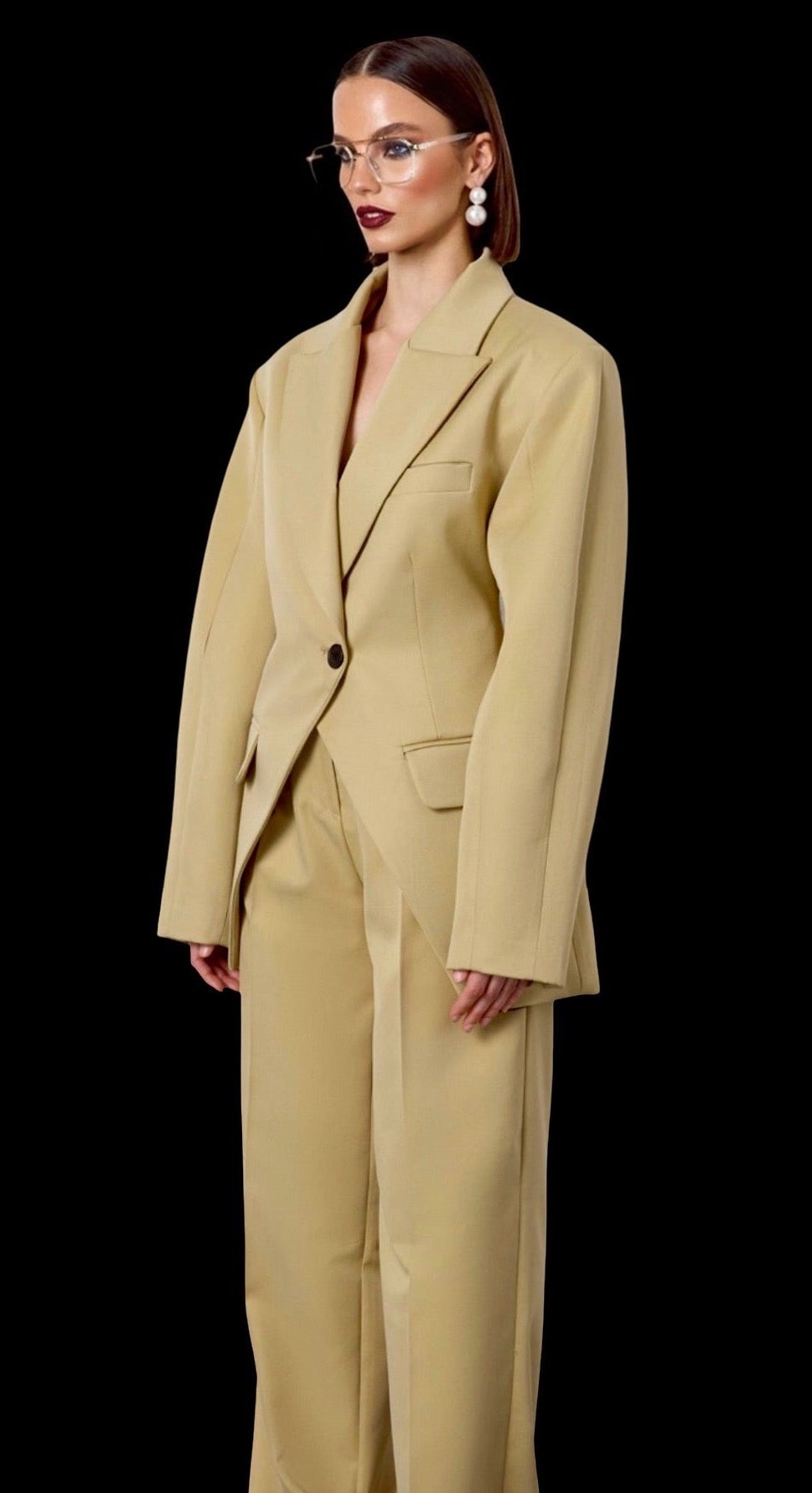 Desert Sand Tailored Blazer & Pants