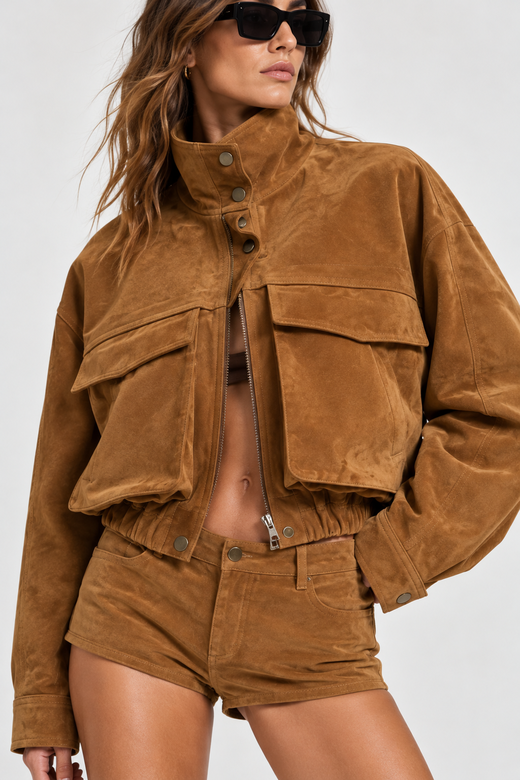 THE SLOANE SUEDE BOMBER