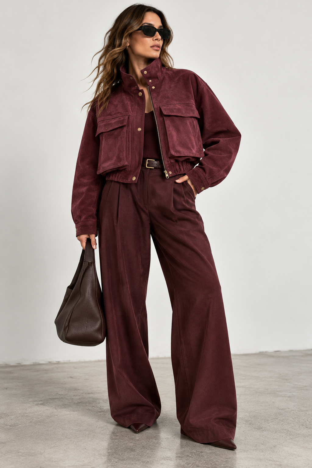 THE SLOANE SUEDE BOMBER