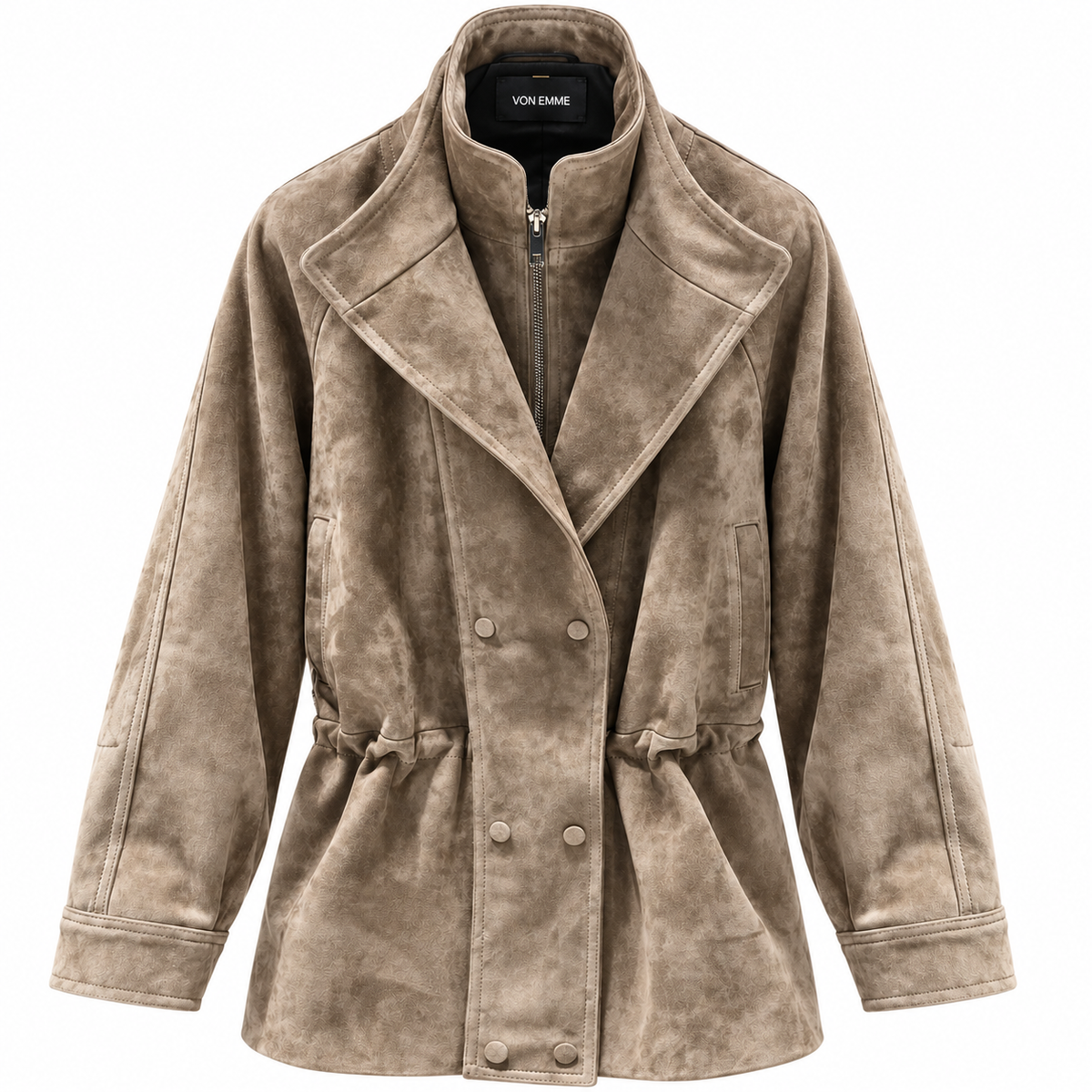 VON EMME | WOMEN'S GENUINE SUEDE LEATHER JACKET