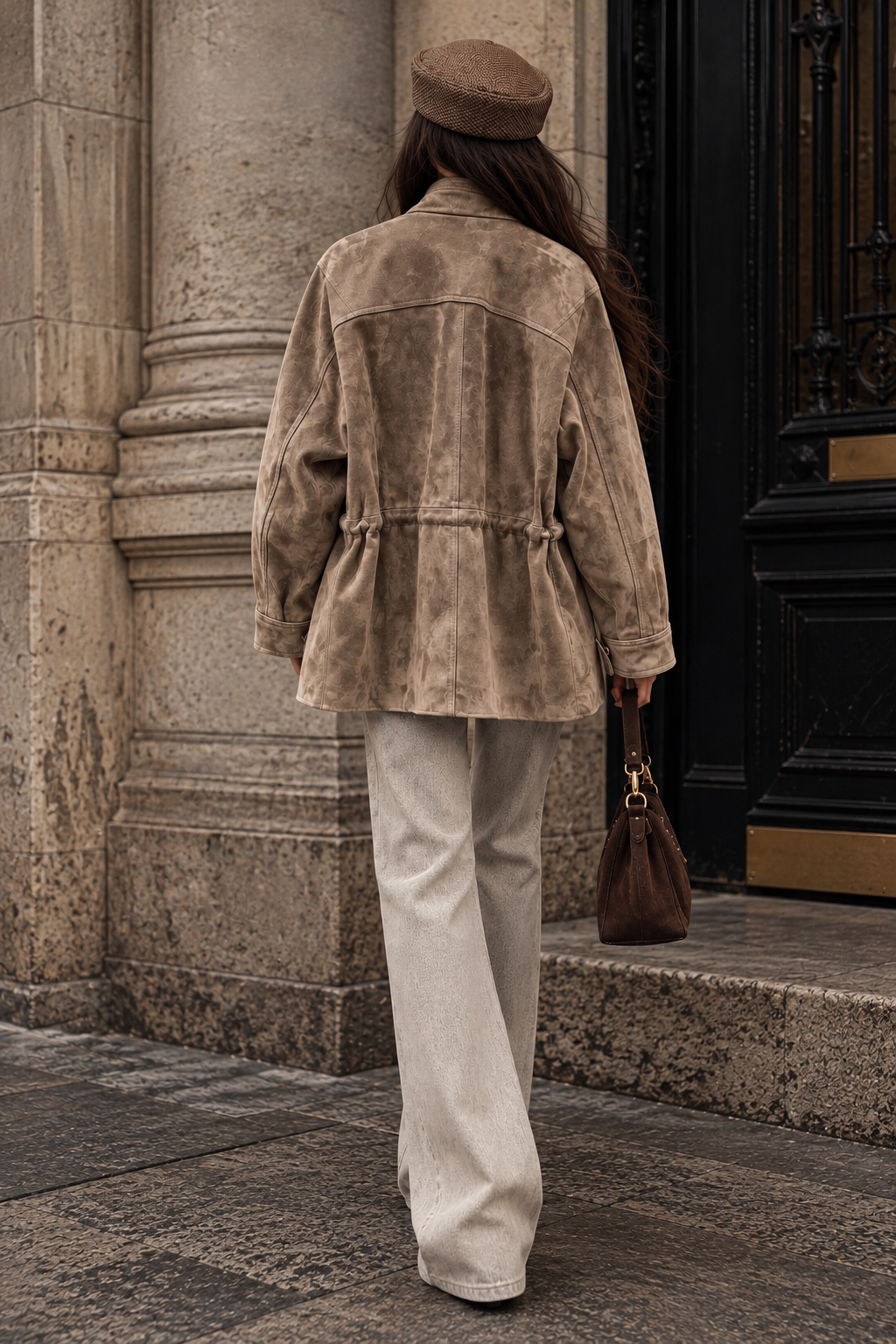 VON EMME | WOMEN'S GENUINE SUEDE LEATHER JACKET