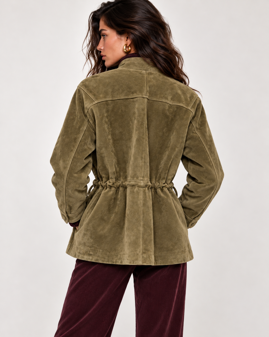 VON EMME | WOMEN'S GENUINE SUEDE LEATHER JACKET