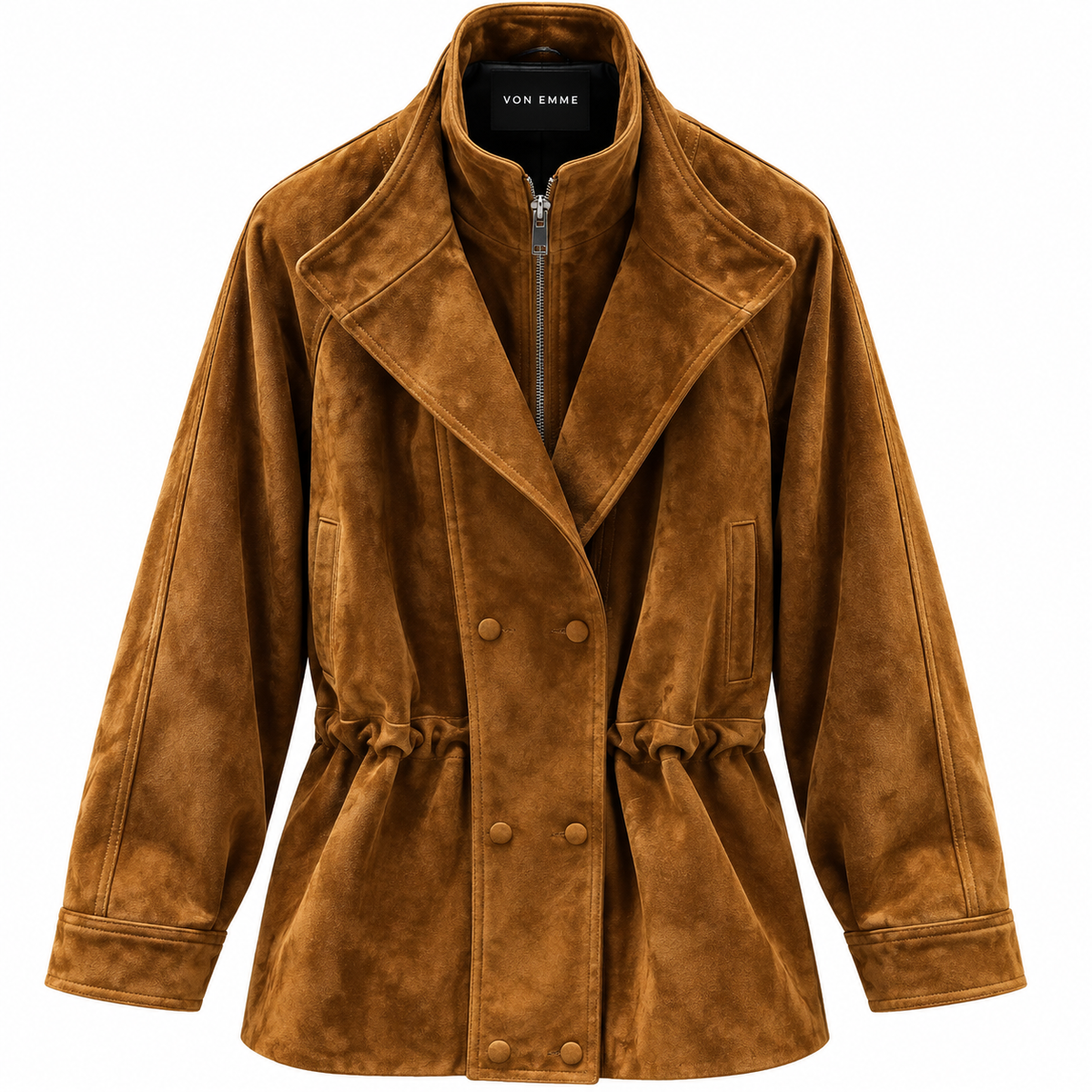 VON EMME | WOMEN'S GENUINE SUEDE LEATHER JACKET