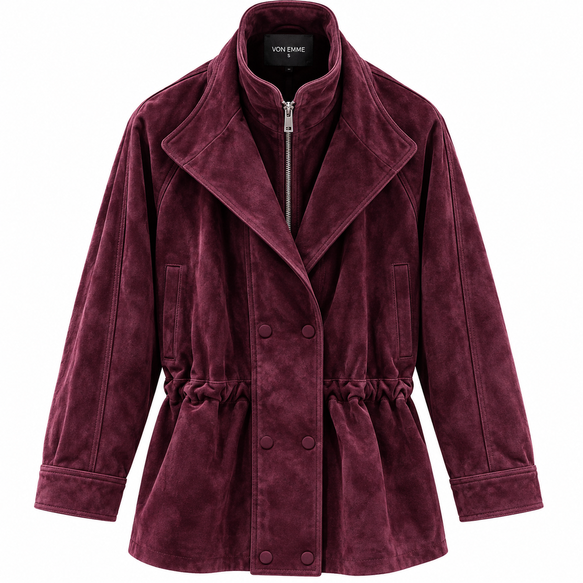 VON EMME | WOMEN'S GENUINE SUEDE LEATHER JACKET