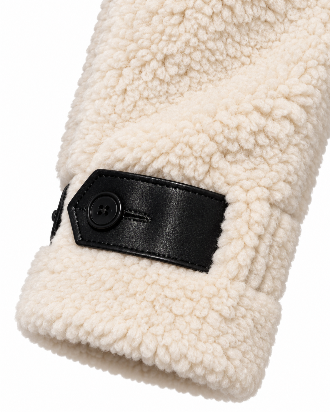 THE IVORY SHEARLING COAT | Women's Genuine Sheepskin Long Coat