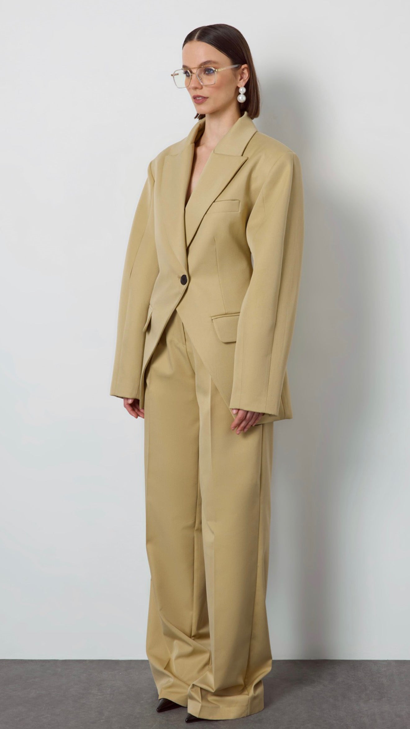 Desert Sand Tailored Blazer