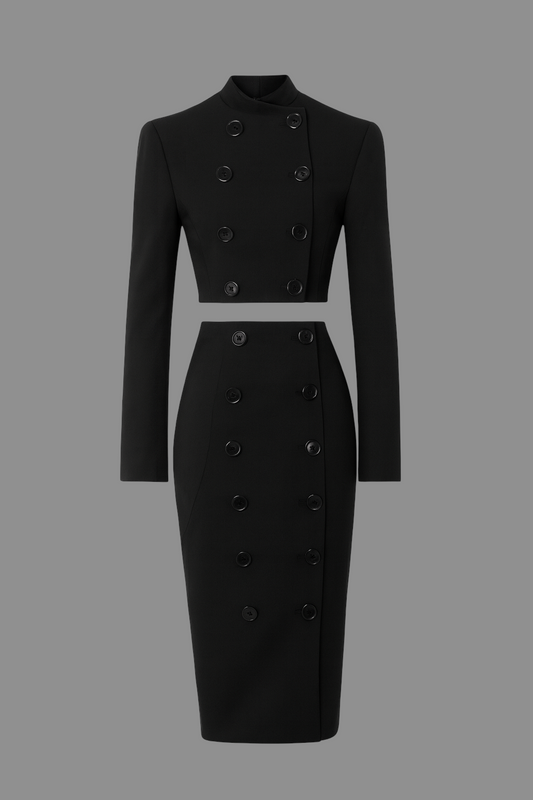 Von Emme – The Baroness Wool Ensemble Crest Collection